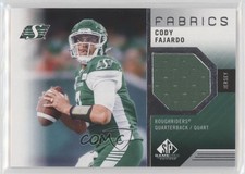 2021 SP Game Used Edition CFL Fabrics Cody Fajardo #CF 6kv