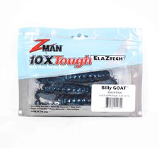 Zman Soft Lure Billy Goat 4.25 Inch 3/Pack Black Blue (4622)