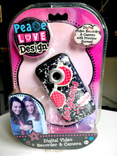 Kids Digital Camera and Video Recorder Peace Love Design