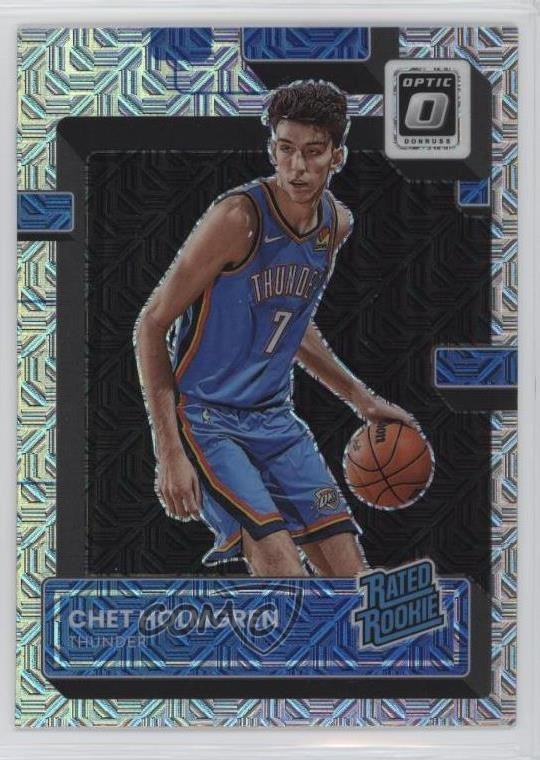 2022-23 Panini Donruss Optic Choice Prizm Chet Holmgren #208 Rookie RC