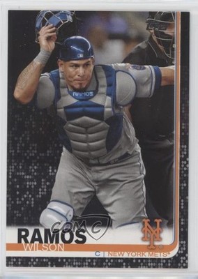 2019 Topps Black 55/67 Wilson Ramos #591 7xr