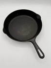 Vintage GRISWOLD Cast Iron SKILLET # 8 SMALL LOGO 704 Sits Flat No Wobble