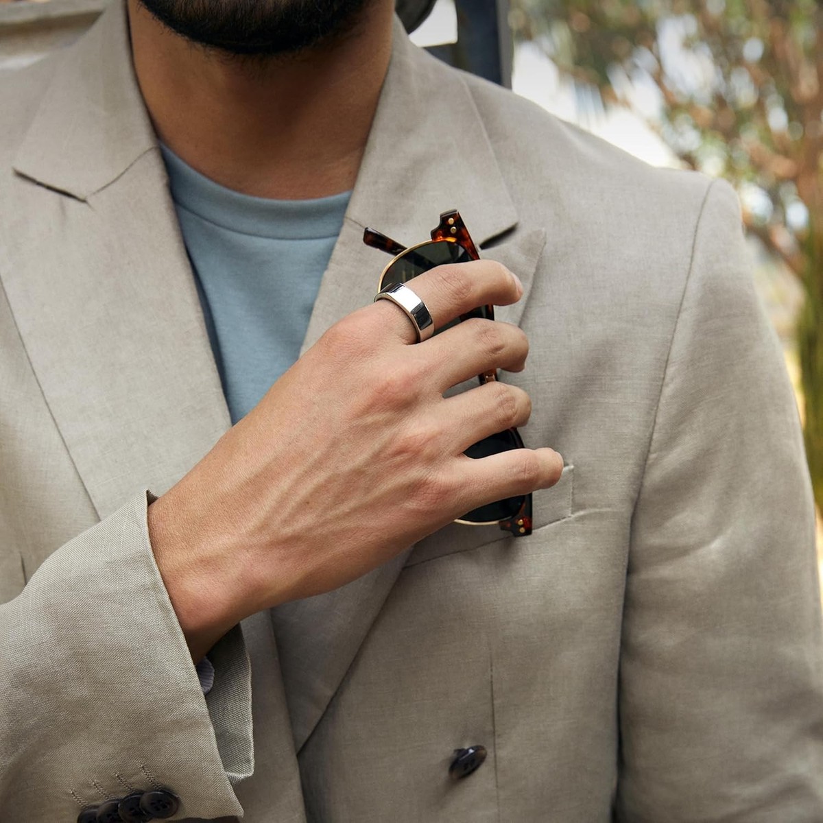 Oura Ring Gen3 - Heritage Size 10 - Silver - JZ90-1003-10 | eBay