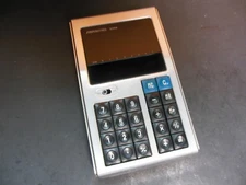 Vintage SOUNDESIGN CALCULATOR 8309 Blue Vacuum Florescent Display VFD Working