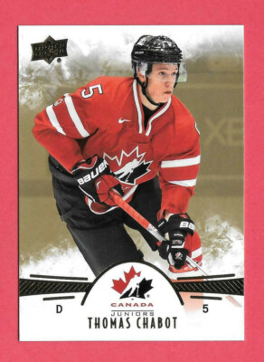 2016-17 Thomas Chabot Upper Deck Team Canada Juniors Gold - Ottawa Senators