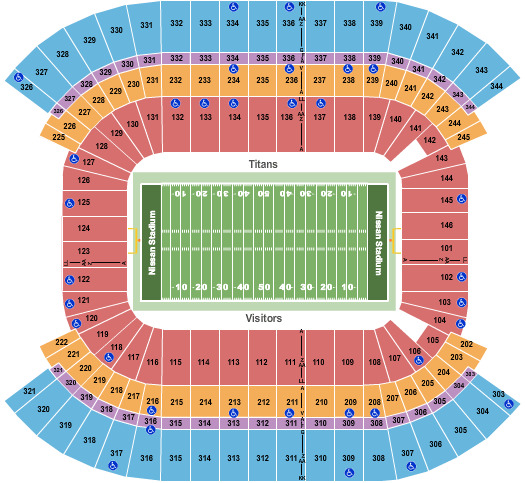 3 tickets Tennessee Titans vs Cincinnati Bengals Divisional Playoff 1/22/2022