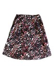 agnes b A Line Splatter Print  Skirt-  Red / Black & White (40 /UK12)