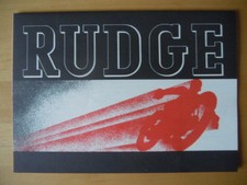 RUDGE Special Sport ULSTER  1935   PROSPEKT  Archiv Verlag Faksimile Reprint