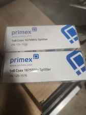 LOT OF 2 Primex 1x8 Coax 1675MHz Splitter - 125-1576