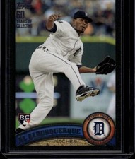 2011 Topps Update Black #US165 Al Alburquerque RC Rookie 18/60 Detroit Tigers