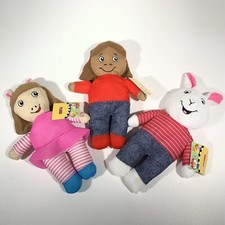 Set Of 3 Arthur Plush Stuffed Animals Toys PBS Kids 2023
