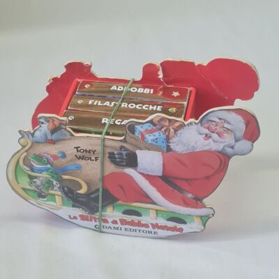 (Tony Wolf) Der Schlitten des Weihnachtsmanns Damen 3 Hefte Kindergartenschmuck Geschenk