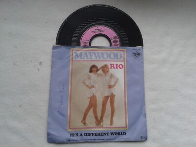 7'' Single Maywood - Rio - It's A Different World 1981