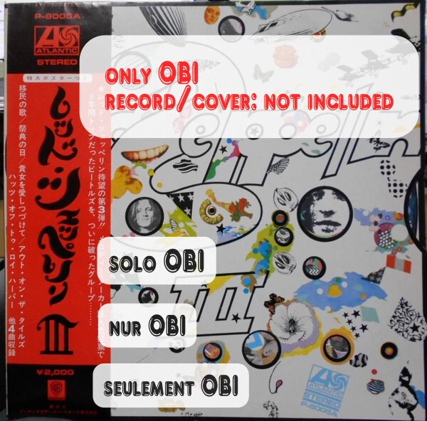 led zeppelin iii japan products for sale | eBay