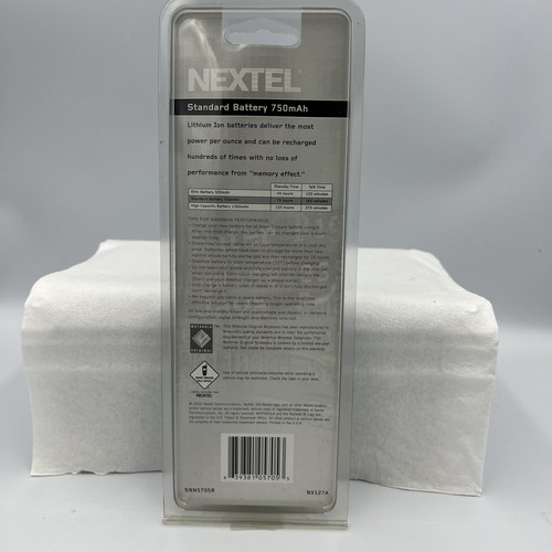 Nextel Motorola Akku 750mAh Neu - Bild 3 von 3