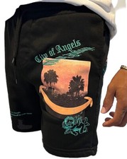 Men's Sweat Shorts Fleece Cotton Gym Terry Casual Jogger Shorts with Pockets