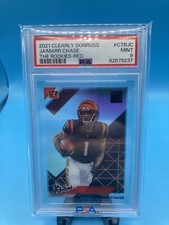 2021 Ja'Marr Chase Rookie /49  Panini Clearly Donruss - Clearly The Rookies Red