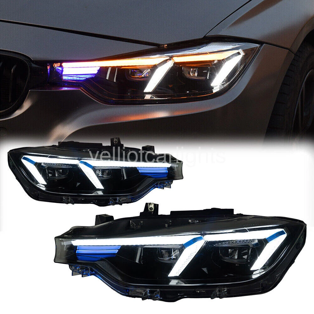 FOR Bmw F30 F31 SERİES HEADLİGHT VENT + SLİDİN TURN SİGNAL LED RİGHT SİDE