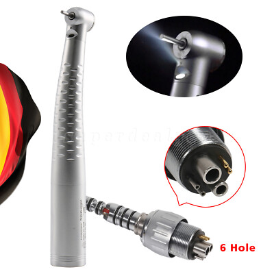 Dental LED Fiber Optic High Speed Handstück für KaVo Coupler Swivel 6 Loch