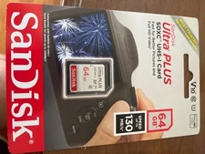SanDisk Ultra Plus UHS-1 Card 64GB
