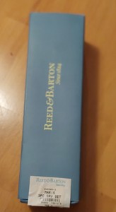 REED BARTON MARVIS  3 PC SERV SET - UNUSED  18/10 STAINLESS