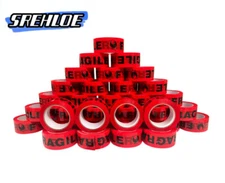 72 Rolls 2Mil 2"x110 Yards Fragile Heavy Duty Packing Tape Packaging Tapes