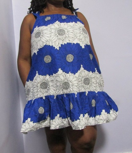 Summer Handmade, African Ankara Dress 