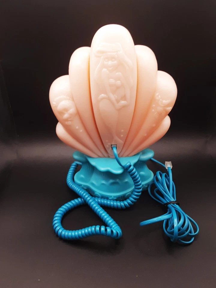 Винтажный стационарный телефон Little Mermaid Ariel BrookTel Disney - Изображение 3 из 4