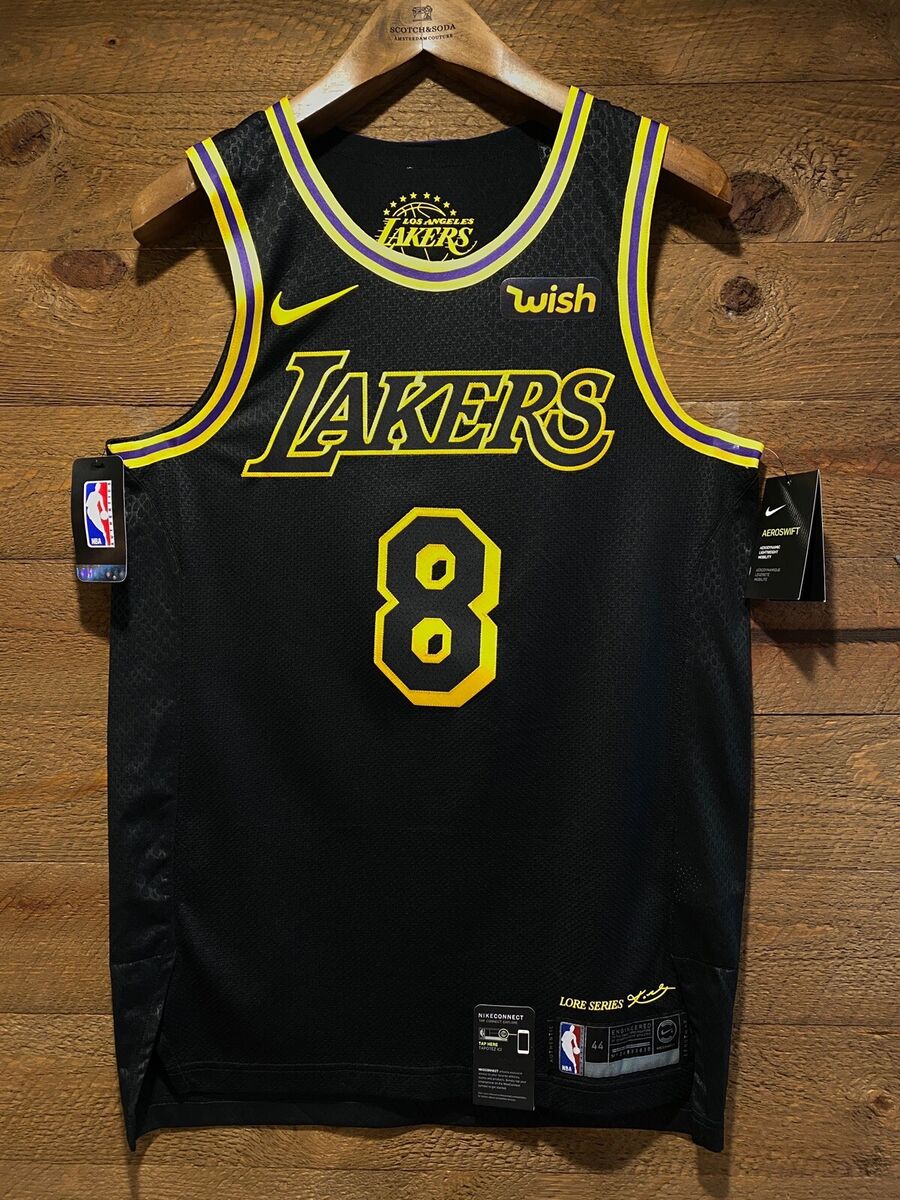 100% Authentic Kobe Bryant Nike Lakers Lore Series Black Mamba