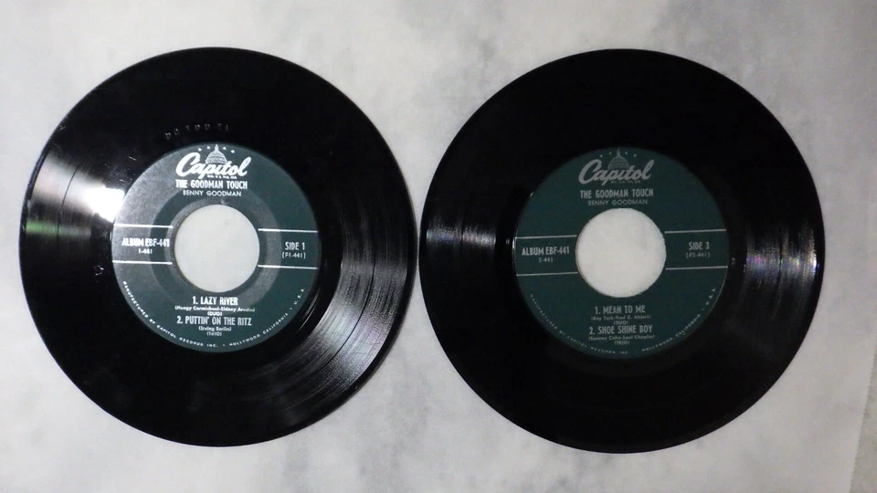 BENNY GOODMAN the Goodman Touch CAPITOL EBF-441 Foto 4 de 4