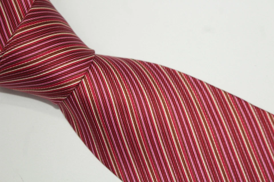 Corbata de seda ZODIAC hecha en Italia F77040 Foto 3 de 4