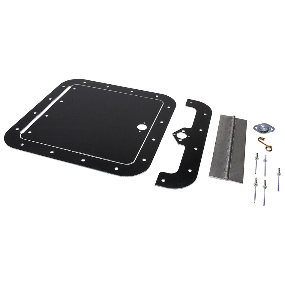 Allstar Access Panel Kit ALL18541 Black 8in x 8in Allstar Access Panel Kit ALL18541 Black 8in x 8in