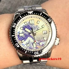 Tandorio NH35A Kanagawa Dial 41mm Men's Dive Automatic Watch Sapphire Luminous