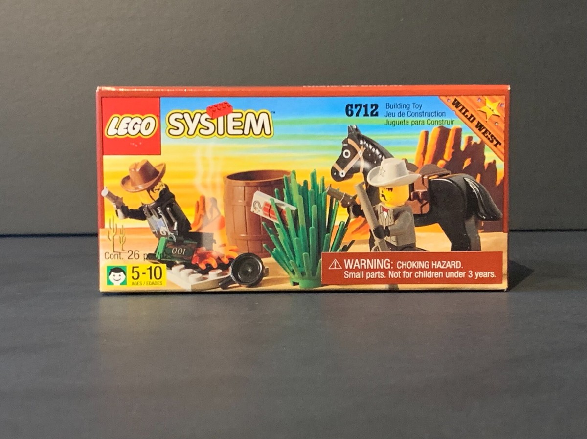 LEGO VINTAGE WESTERN 6712 SHERIFF'S SHOWDOWN SEALED (RETIRED) | eBay