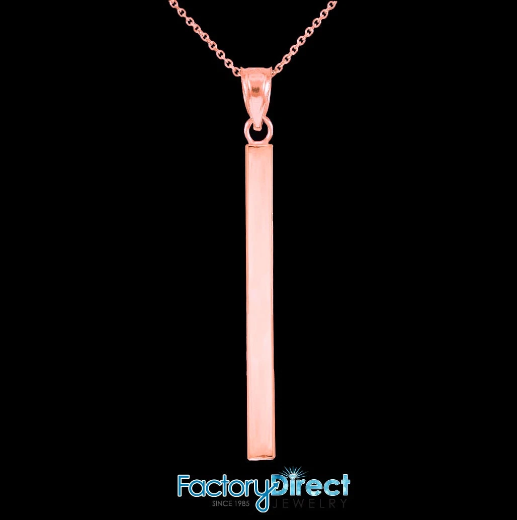 10k gold bar necklace deals