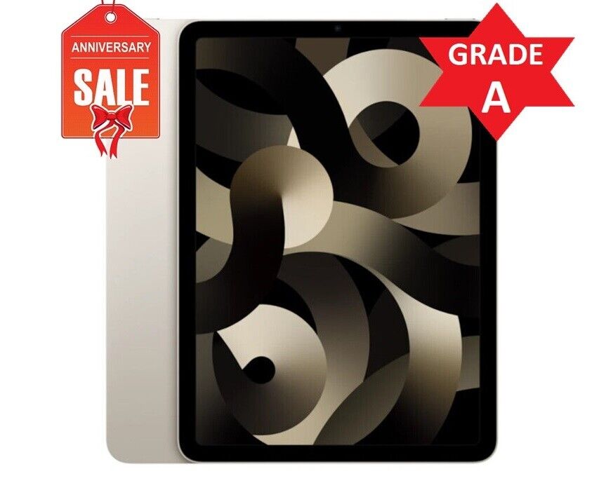 Apple iPad Air 5th Gen Wi-Fi, 10.9in - 256GB - Gray Pink Apple iPad Air 5th Gen Wi-Fi, 10.9in - 256GB - Gray Pink