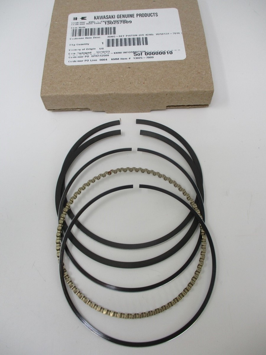 Genuine Kawasaki 13025-7009 Piston Rings OS Oversize FR651V