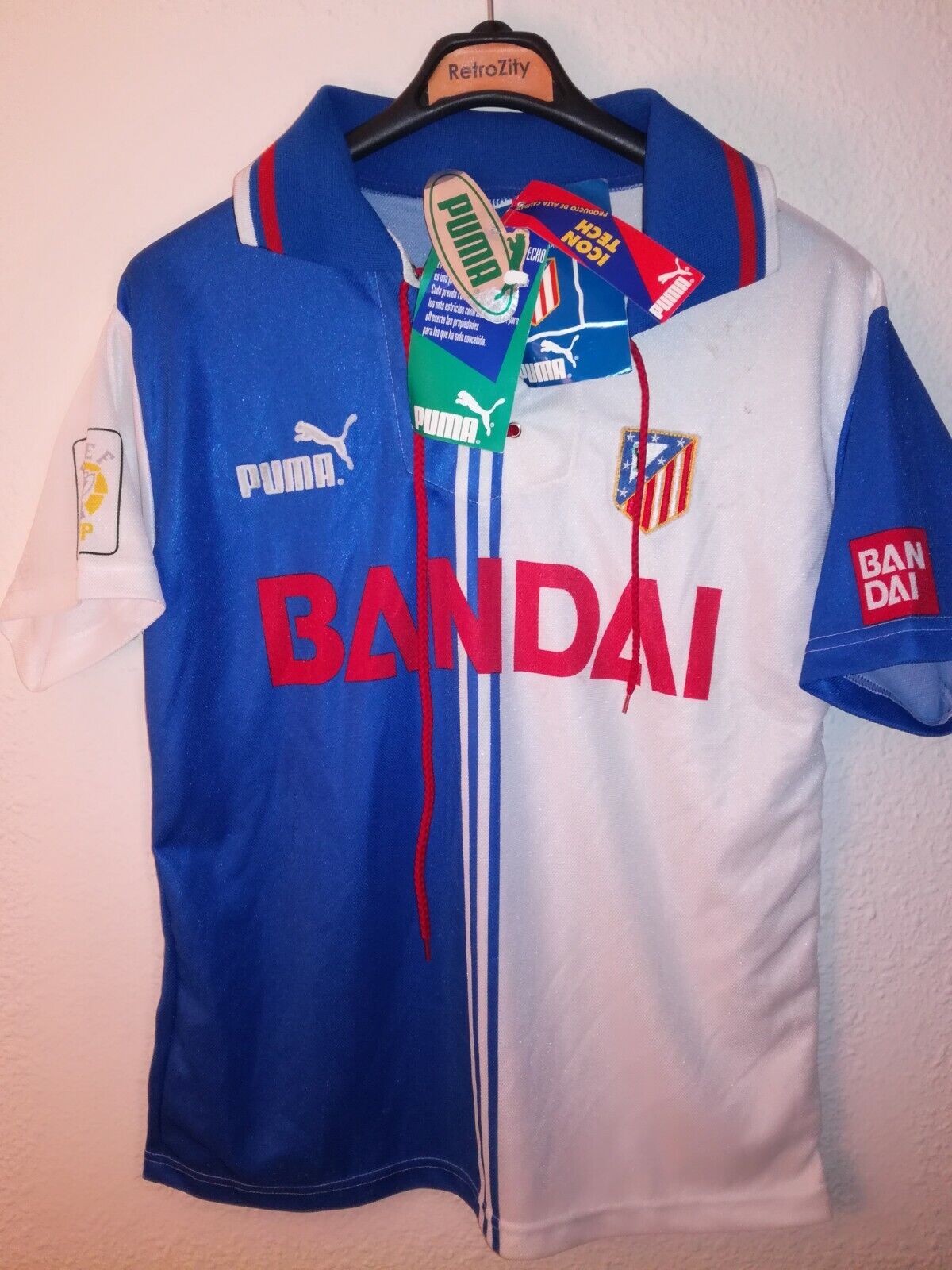 MADRID ATHLETIC 1996-1997 BNWT Bandai T-Shirt Jersey Jersey Jersey ...