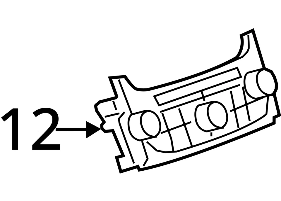 2013-2013 雪佛兰迈锐宝交流加热器气候控制 22854785 A6I78 — 第 4/4 张图片