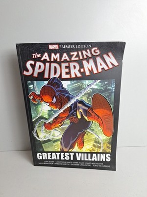 Amazing Spider-Man Greatest Villains Marvel Premier Edition oversized paperback