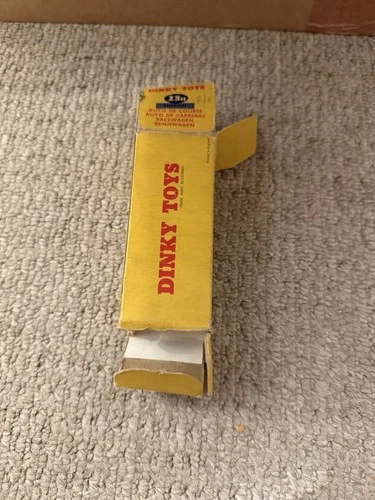 Vintage Dinky Toys Original Empty Box 23h Ferrari Racing Car