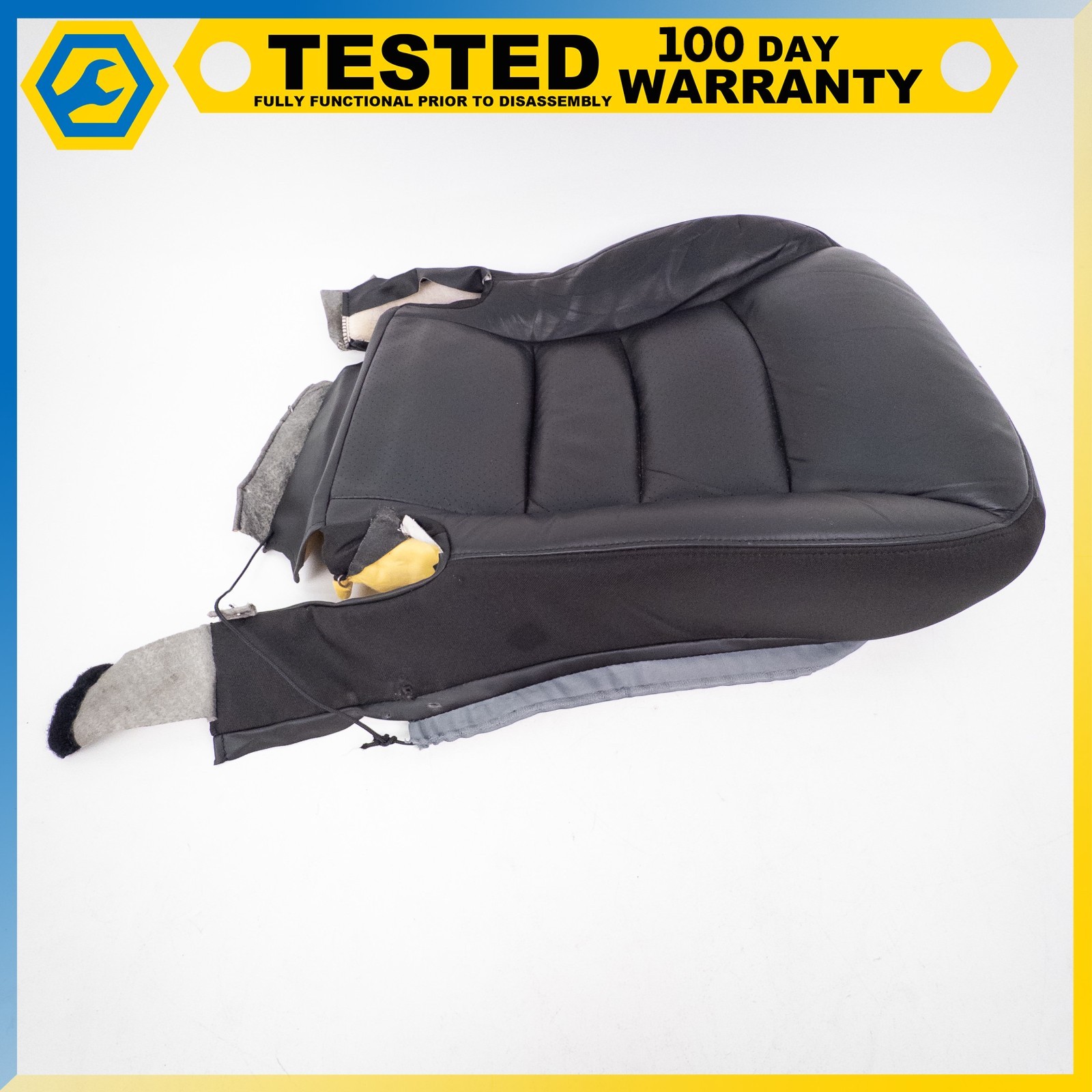 05-13 CHEVROLET CORVETTE C6 FRONT LEFT DRIVER BOTTOM LOWER SEAT OEM