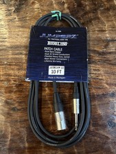 JUMPERZ JBTRSXM-10 Blue Line Patch Cable - 10' TRS-XLRM