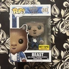 Beast - Disney - Flocked - Hot Topic Exclusive - Funko Pop