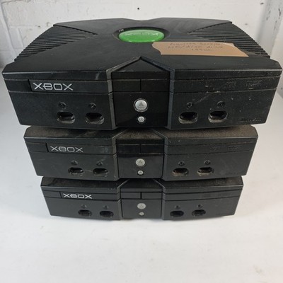 Microsoft Original Xbox Konsole x3 Bundle Nur Ersatzteile Reparatur