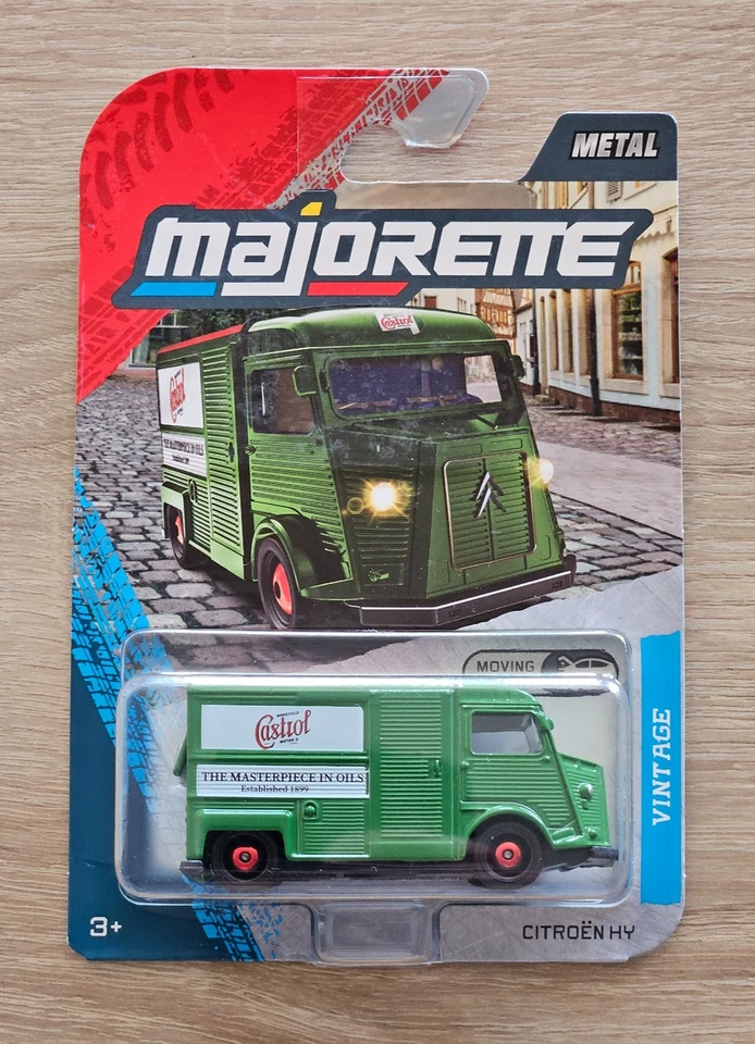MAJORETTE VINTAGE CITROEN HY 255A CASTROL - Photo 1/2