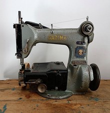 Yazima Japan Stroh Zopf Kettenstich Hut Maschine Willcox & Gibbs Dresdensia