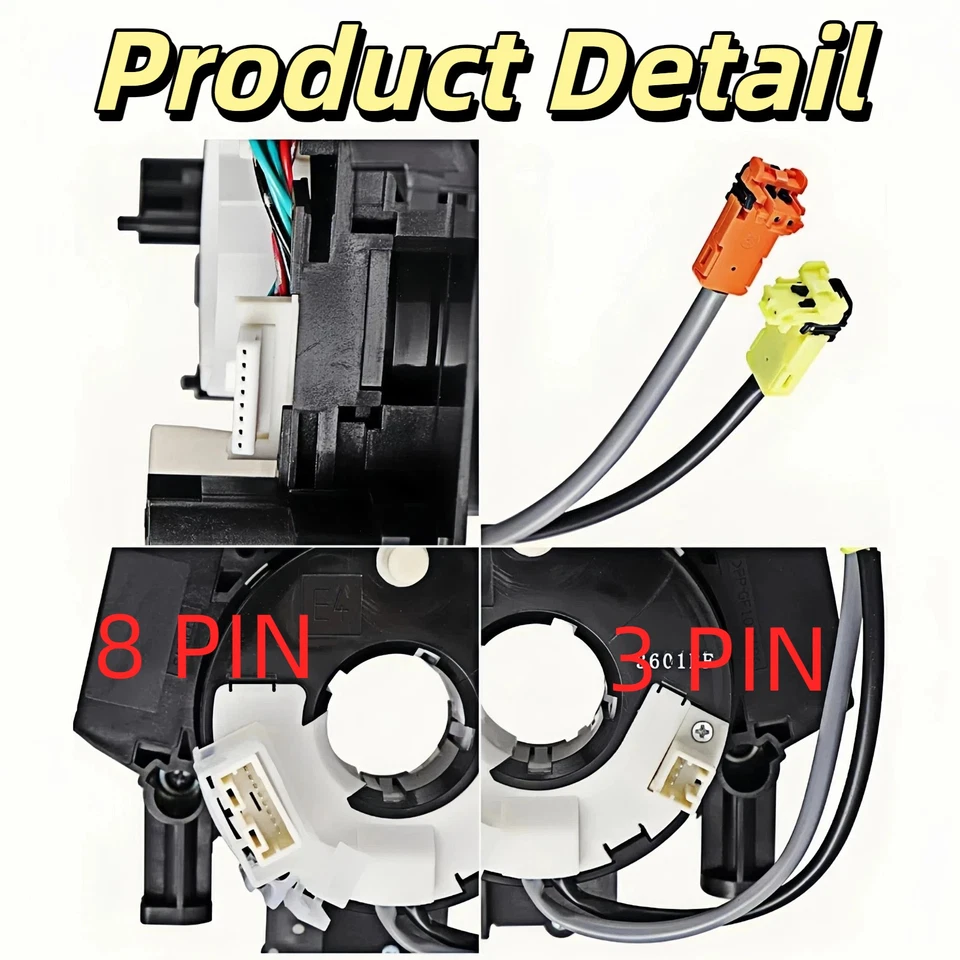 Reloj Muelle Compatible con 2007 2008 2009 2010 2011 2012 Nissan Versa Foto 3 de 4