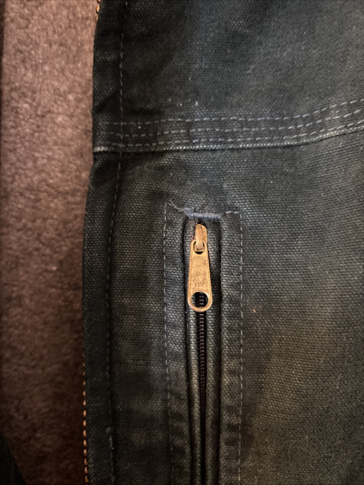 Vintage Carhartt Jacket Men’s Dark Green Size X-Large thumbnail 9