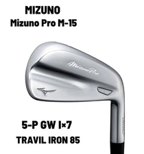 Mizuno Pro M-15 Iron set 5-9,P,G / TRAVIL IRON 85 S